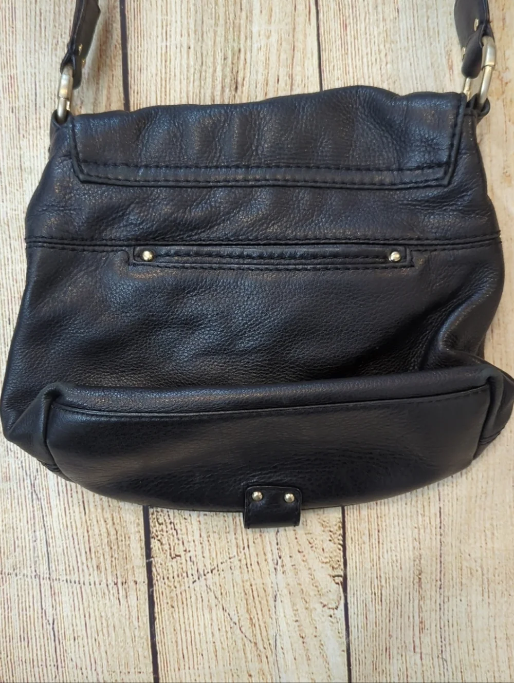 Michael Kors Y2K Black Leather Crossbody Bag - Picture 8 of 11